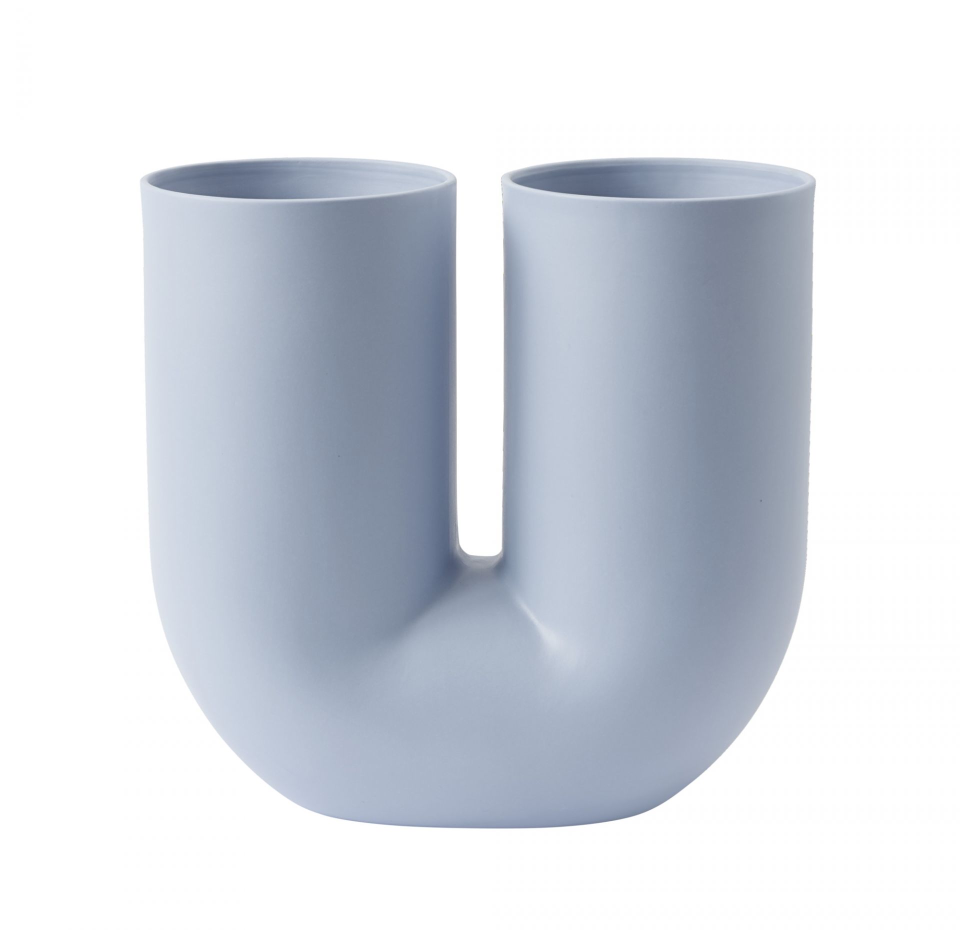 Kink vase light blue H 26.3 cm Muuto